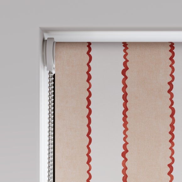 Emily Bond Gabriel Blackout Made to Measure Roller Blind Raspberry