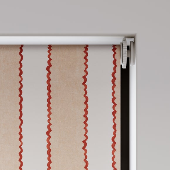 Emily Bond Gabriel Blackout Made to Measure Roller Blind Raspberry
