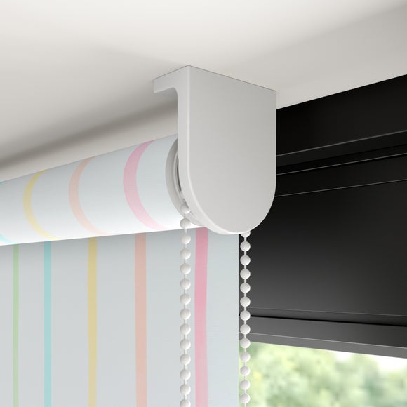 Rainbow Stripe Blackout Made to Measure Roller Blind Rainbow Stripe