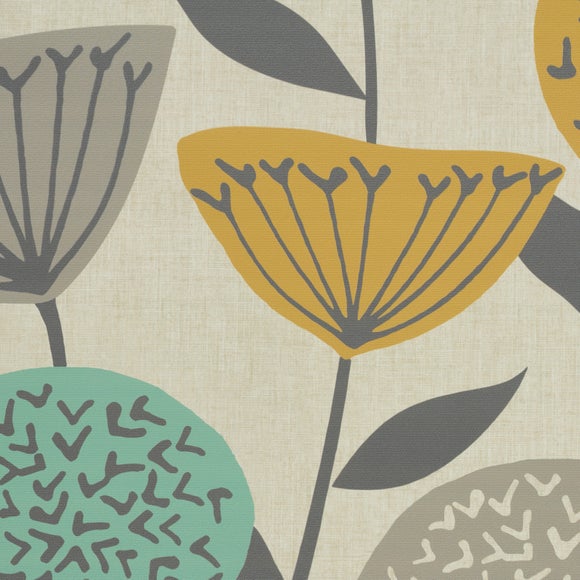 Elements Emmott Fire Retardant Blackout Made to Measure Roller Blind Emmott Ochre