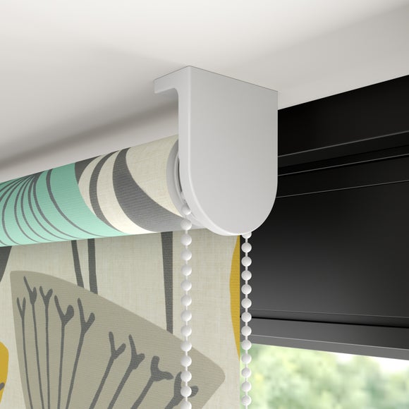 Elements Emmott Fire Retardant Blackout Made to Measure Roller Blind Emmott Ochre