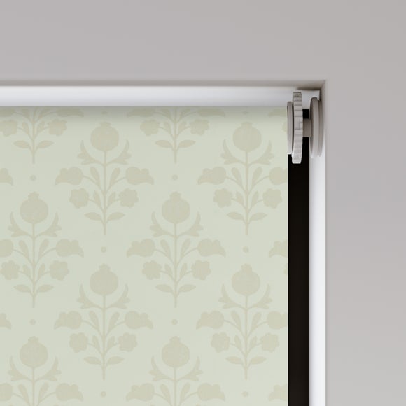 Churchgate Morecott Fire Retardant Blackout Made to Measure Roller Blind Natural