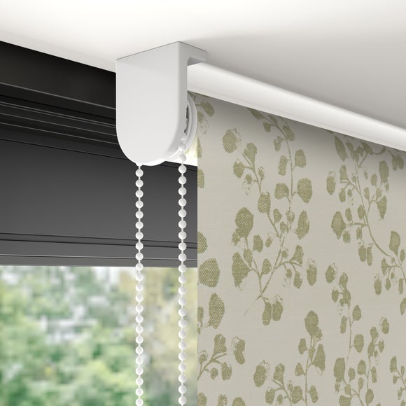 Churchgate Woodville Fire Retardant Daylight Made to Measure Roller Blind Soft Olive