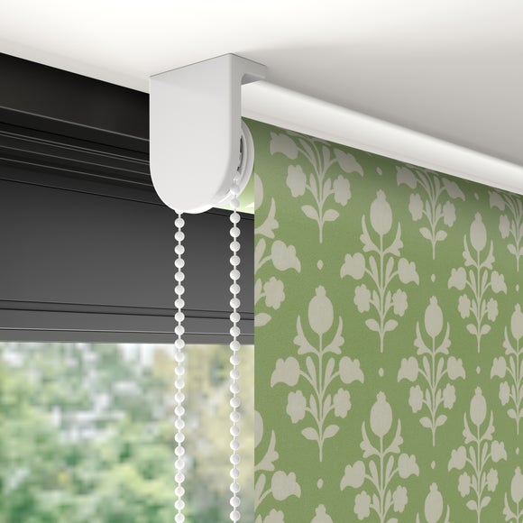 Churchgate Morecott Fire Retardant Blackout Made to Measure Roller Blind Olive