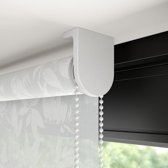 Wisteria Luxe Sheer Fire Retardant Made to Measure Roller Blind White