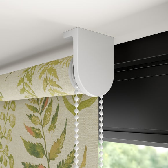 Churchgate Huncote Fire Retardant Daylight Made to Measure Roller Blind Moss