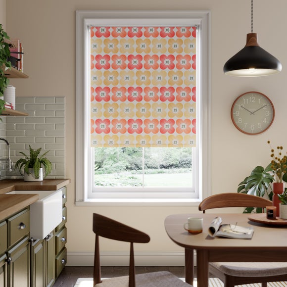 Elements Daisy Fire Retardant Blackout Made to Measure Roller Blind