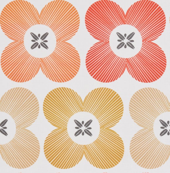 Elements Daisy Fire Retardant Blackout Made to Measure Roller Blind Elements Daisy Multi