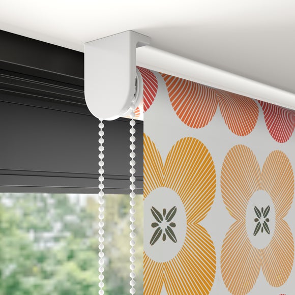 Elements Daisy Fire Retardant Blackout Made to Measure Roller Blind Elements Daisy Multi