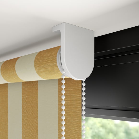 Elements Stripe Daylight Made to Measure Roller Blind Elements Stripe Ochre
