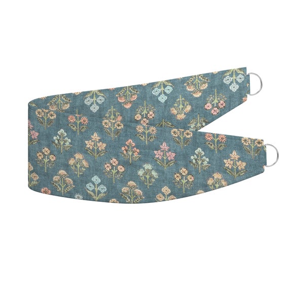 Floreal Made to Order Tieback Floreal Spruce