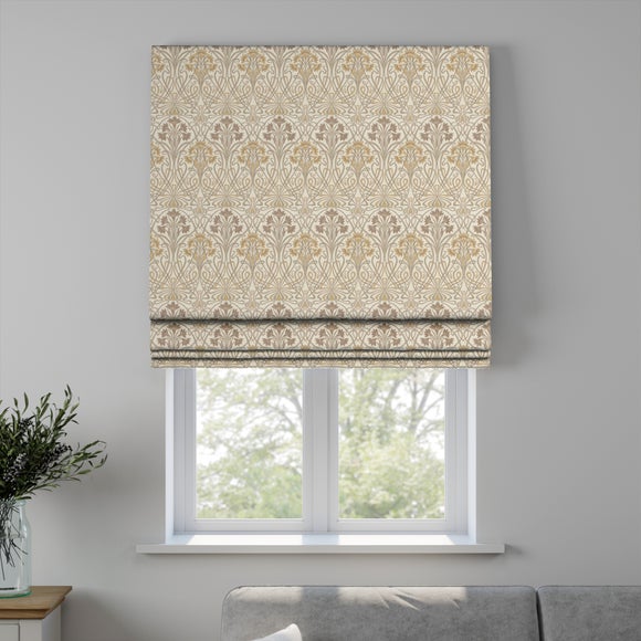 Lucetta Made to Measure Roman Blind Lucetta Natural