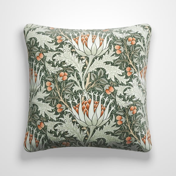 William Morris At Home Artichoke Velvet Made to Order Cushion Cover Artichoke Velvet Pine