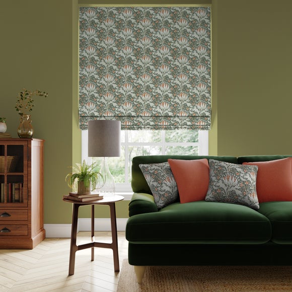 William Morris At Home Artichoke Velvet Made to Measure Roman Blind