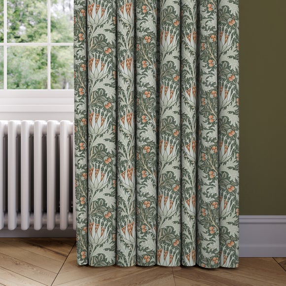 William Morris At Home Artichoke Velvet Made to Measure Curtain