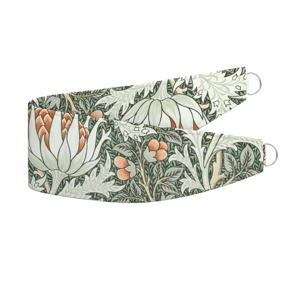 William Morris At Home Artichoke Velvet Made to Order Tieback Artichoke Velvet Pine