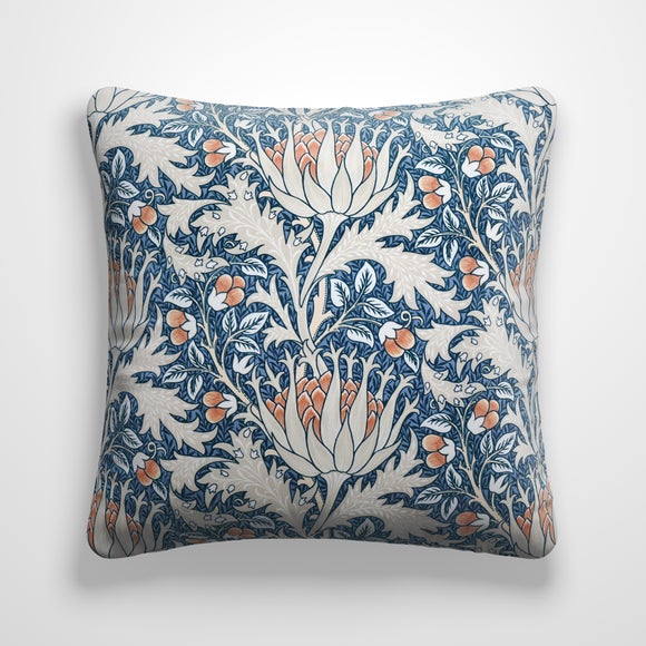 William Morris At Home Artichoke Velvet Made to Order Cushion Cover Artichoke Velvet Navy
