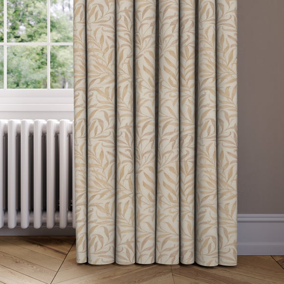 William Morris At Home Willow Bough Embroidery Made to Measure Curtain