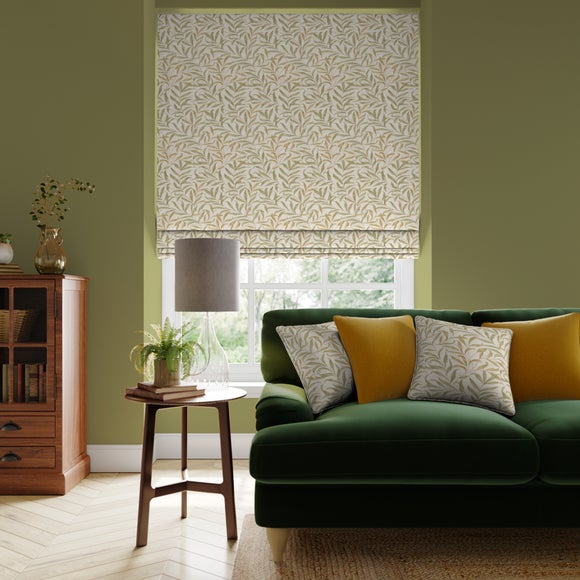 William Morris At Home Willow Bough Embroidery Made to Measure Roman Blind