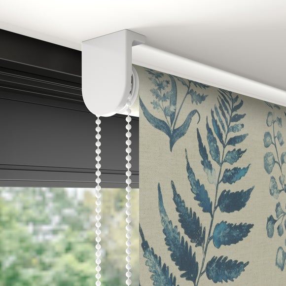 Churchgate Huncote Fire Retardant Daylight Made to Measure Roller Blind Folkstone Blue