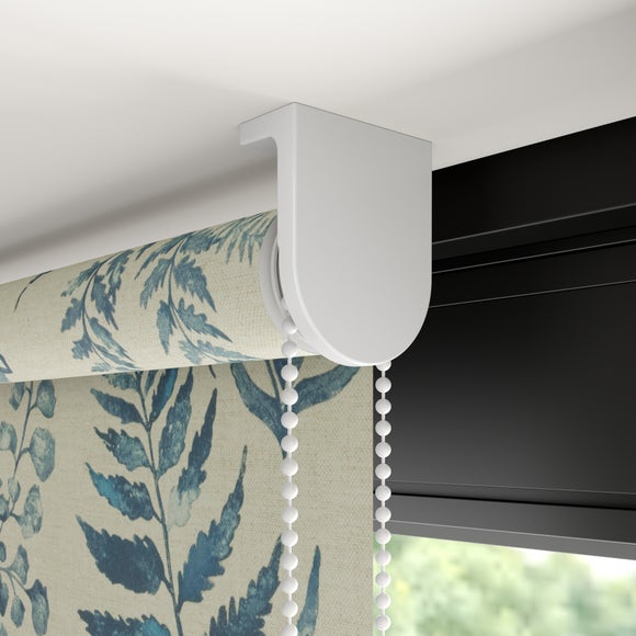 Churchgate Huncote Fire Retardant Daylight Made to Measure Roller Blind Folkstone Blue