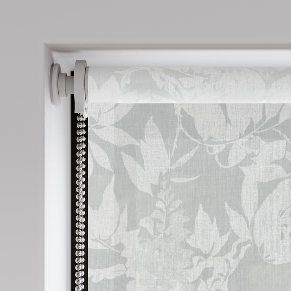 Wisteria Luxe Sheer Fire Retardant Made to Measure Roller Blind White