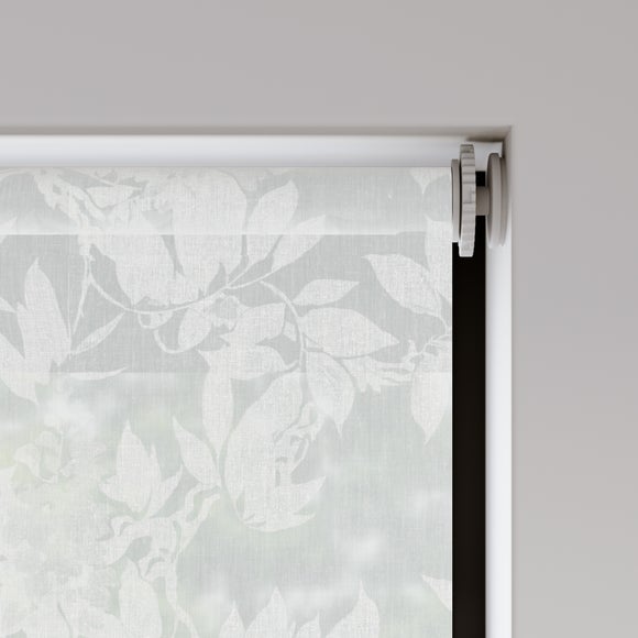 Wisteria Luxe Sheer Fire Retardant Made to Measure Roller Blind White