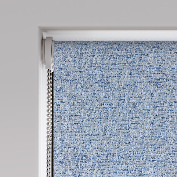 Crayton Blackout Made to Measure Roller Blind Crayton Blue