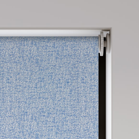 Crayton Blackout Made to Measure Roller Blind Crayton Blue