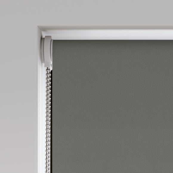 Easy Shade Blackout Made to Measure Roller Blind Easy Shade Graphite