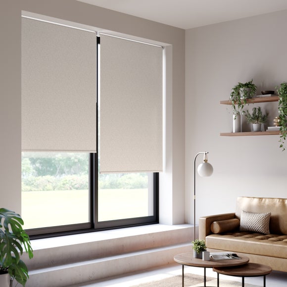 Luna Blackout Made to Measure Roller Blind Luna Natural