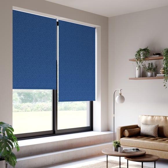 Luna Blackout Made to Measure Roller Blind Luna Navy