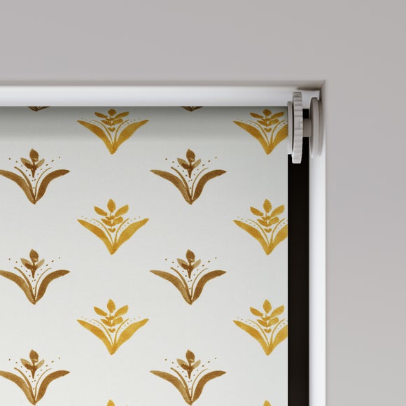 Emily Bond Molly Daylight Made to Measure Roller Blind Ochre
