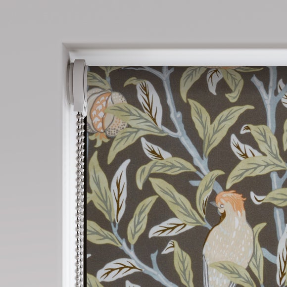 William Morris Bird and Pomegranate Daylight Made to Measure Roller Blind Bird and Pomegranate Espresso