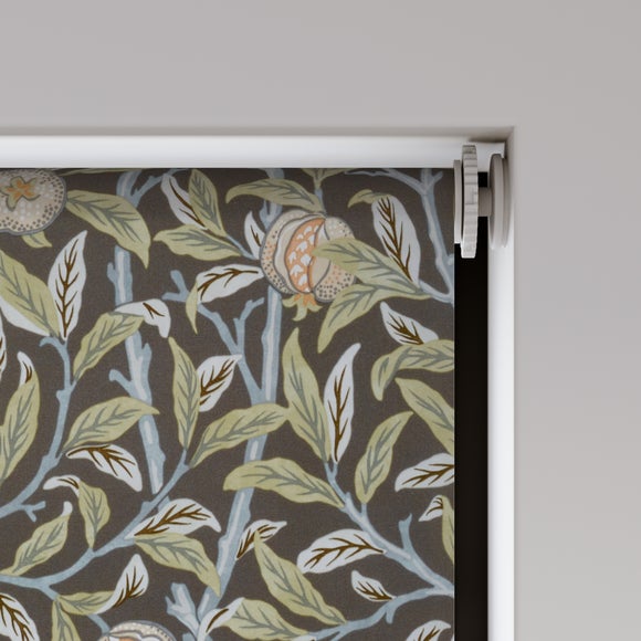 William Morris Bird and Pomegranate Daylight Made to Measure Roller Blind Bird and Pomegranate Espresso