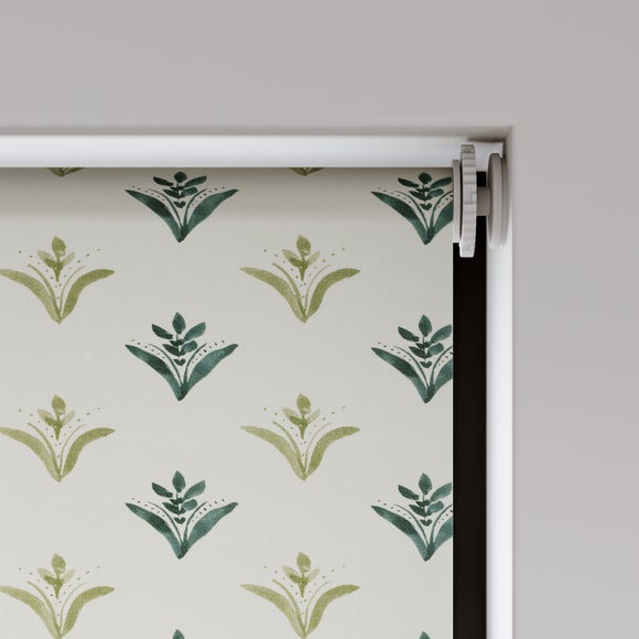 Emily Bond Molly Daylight Made to Measure Roller Blind Indigo