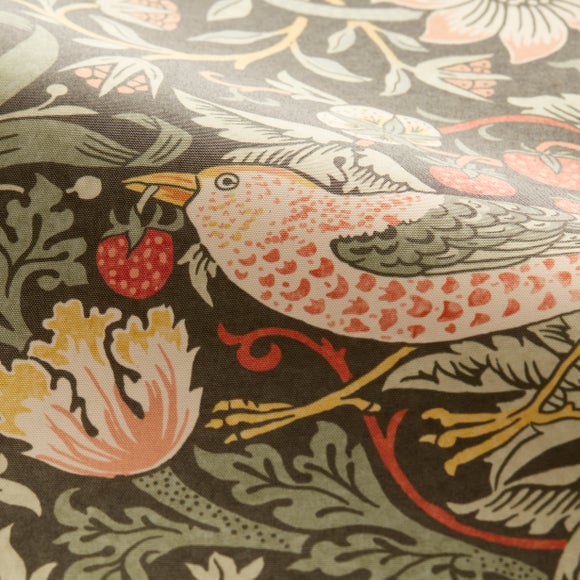 William Morris at Home Strawberry Thief Blackout Made to Measure Roller Blind Strawberry Thief Clay
