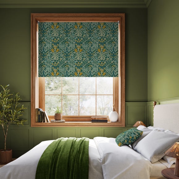 William Morris Woodland Weeds Blackout Made to Measure Roller Blind