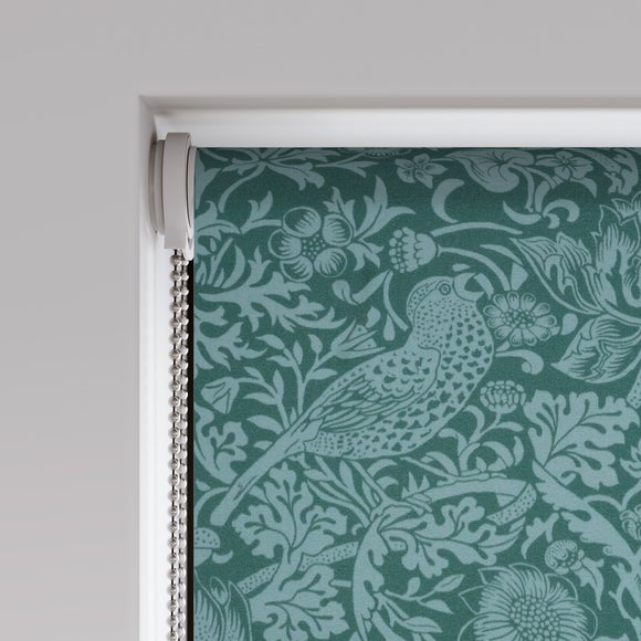 William Morris Strawberry Thief Tonal Daylight Made to Measure Roller Blind Strawberry Thief Tonal Riviera