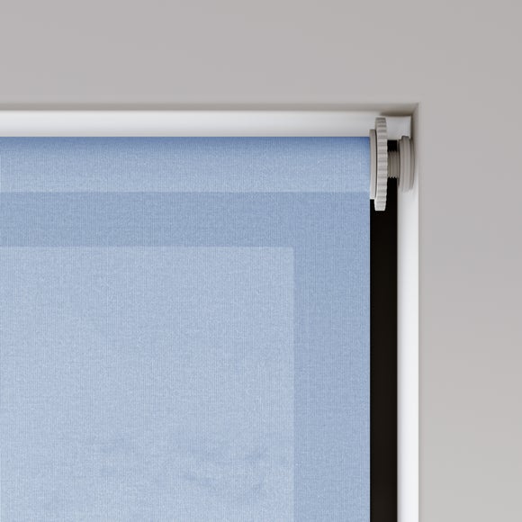 Sheer Made to Measure Roller Blind Ashley Blue