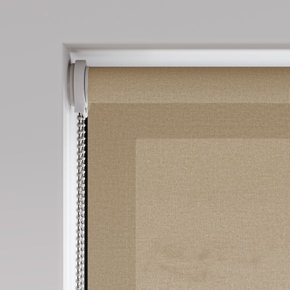 Sheer Made to Measure Roller Blind Mushroom