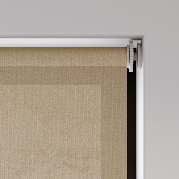 Sheer Made to Measure Roller Blind Mushroom