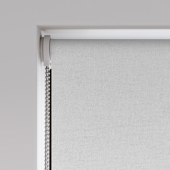Crayton Blackout Made to Measure Roller Blind White