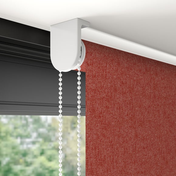 Luna Blackout Made to Measure Roller Blind Luna Orange Umber