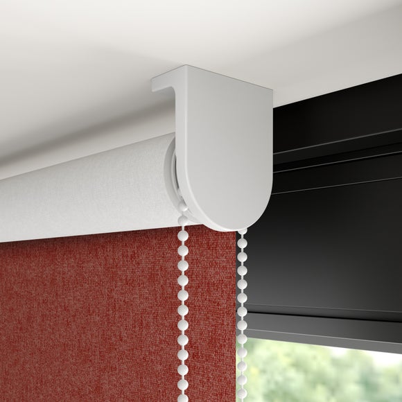 Luna Blackout Made to Measure Roller Blind Luna Orange Umber