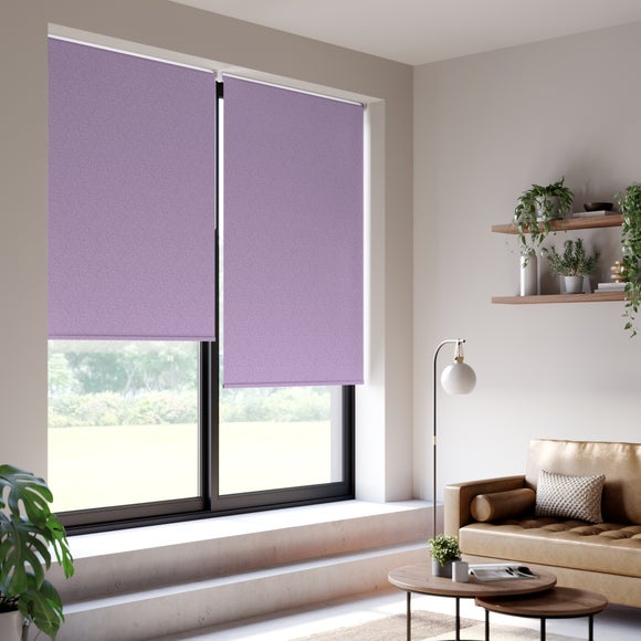 Luna Blackout Made to Measure Roller Blind Luna Orchid