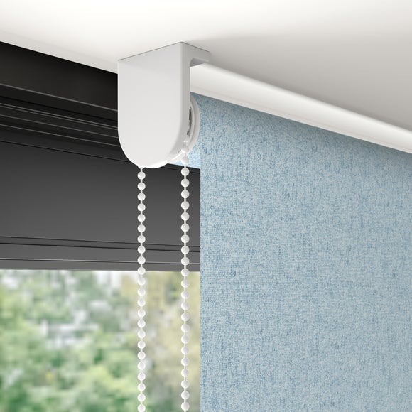Luna Blackout Made to Measure Roller Blind Luna Belle Blue
