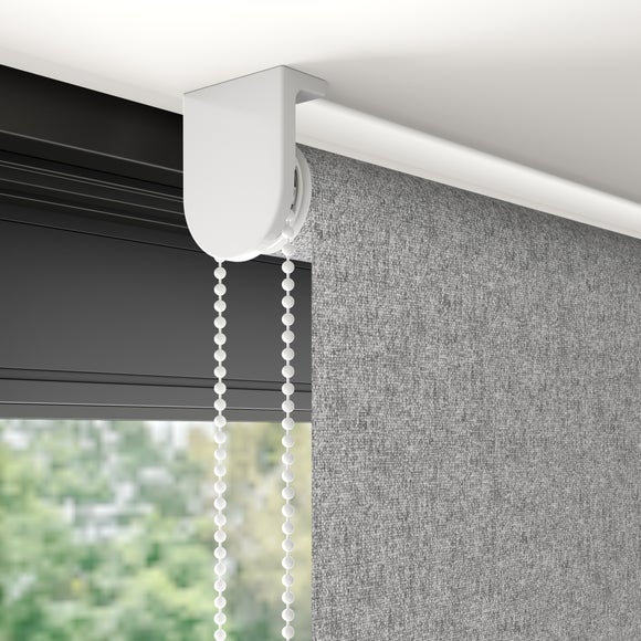 Luna Blackout Made to Measure Roller Blind Luna Dove grey
