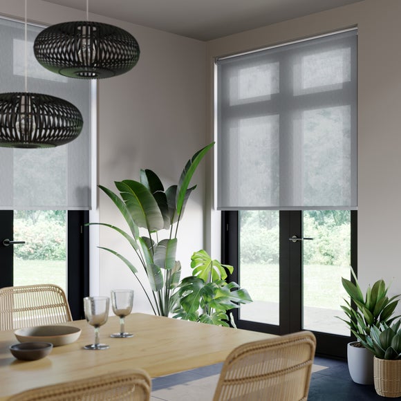 Newbury Sheer Made to Measure Roller Blind Newbury Sheer Grey
