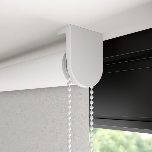 Luna Blackout Made to Measure Roller Blind Luna White